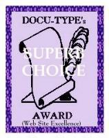 DOCU-TYPE's SUPERB CHOICE AWARD